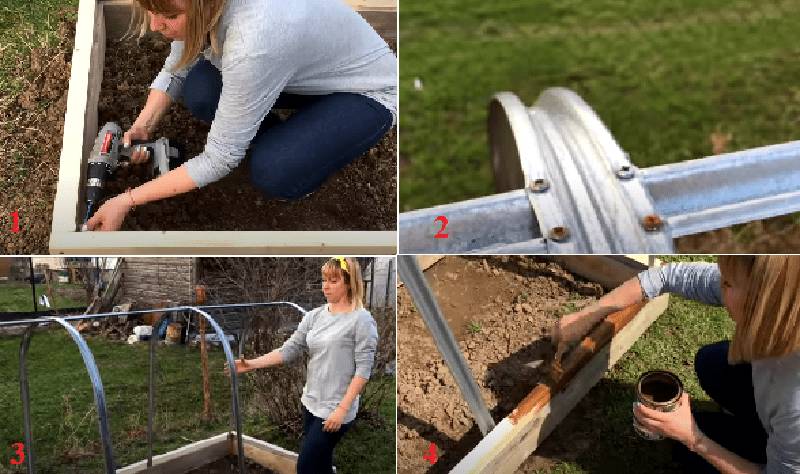 Теплица из стрейч-пленки: как сделать своими руками, видео, отзывы