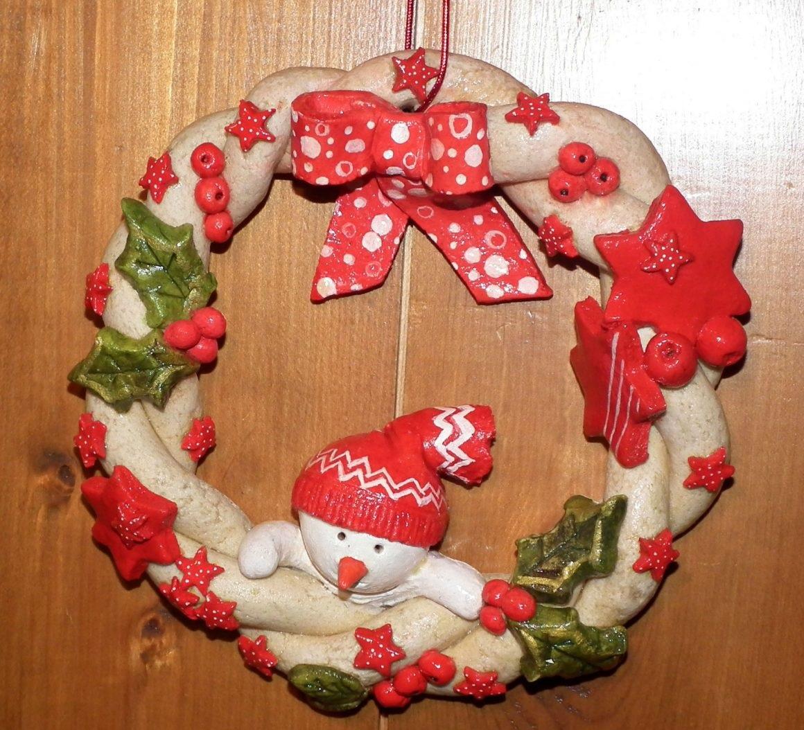 Как сделать рождественский венок из подручных материалов, пробок