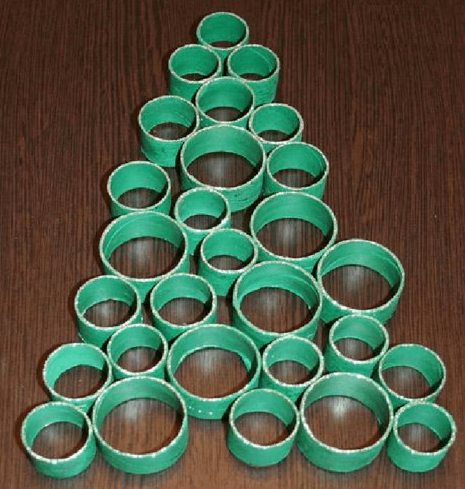 Как сделать елку из картона своими руками