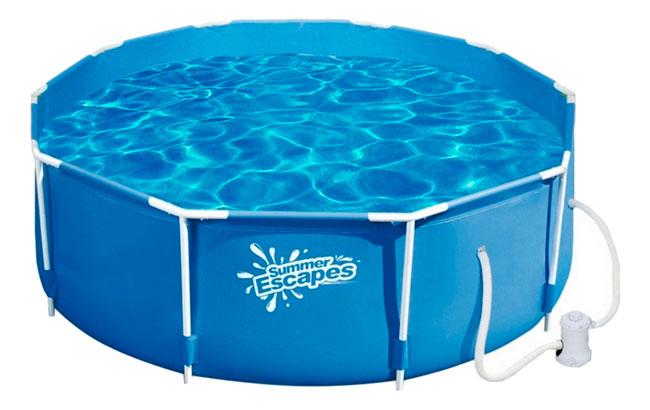 Какой каркасный бассейн лучше выбрать для дачи