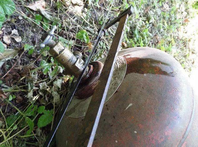 Как сделать коптилку из газового баллона своими руками