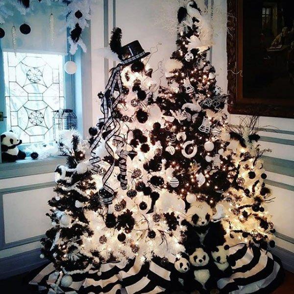 Как красиво нарядить белую елку в 2023 году: фото, искусственную