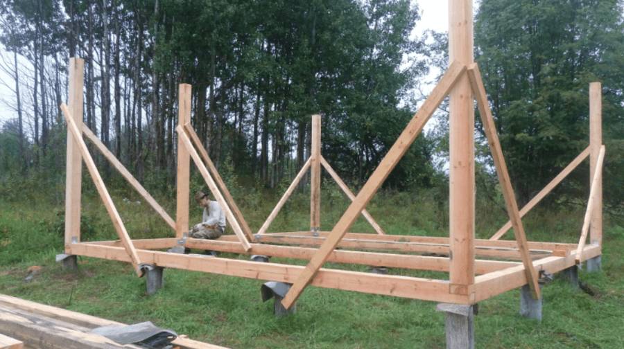 Бытовка 6х3 своими руками: сколько материала нужно, пошаговая инструкция, чертежи