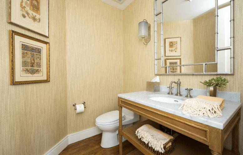 Обои для туалета в квартире: лучшие, как выбрать, фото, дизайн, отделка