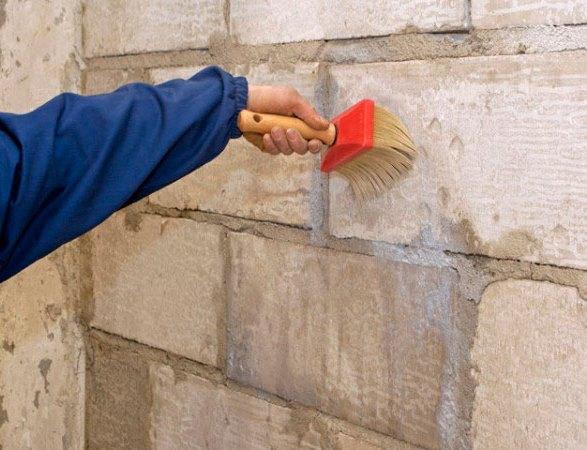 Штукатурка силикатного кирпича внутри, снаружи помещения