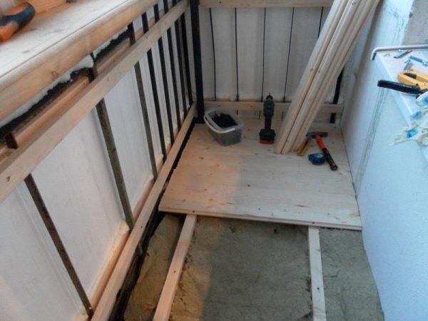 Обшивка балкона ламинатом своими руками: внутри, плюсы и минусы, фото, видео, отзывы