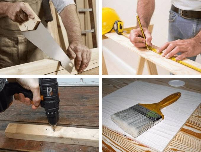 Козел для распилки дров своими руками: чертежи с размерами, как сделать