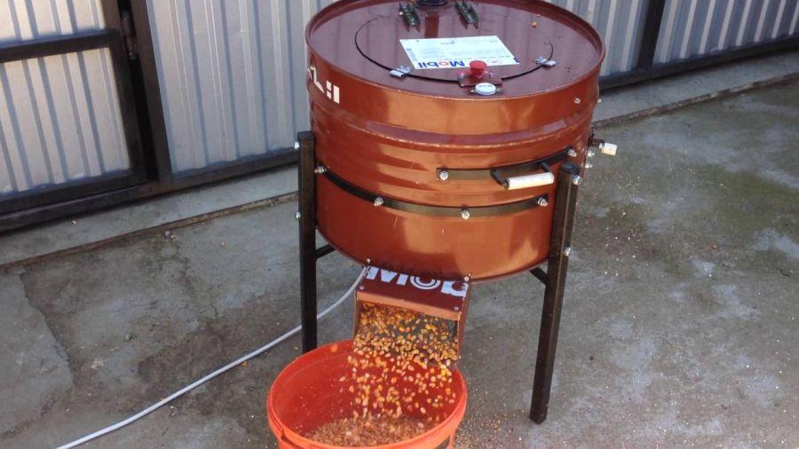 Самодельная кукурузная лущилка