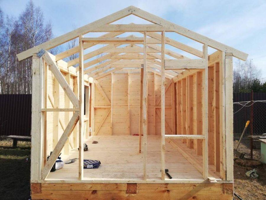 Бытовка 6х3 своими руками: сколько материала нужно, пошаговая инструкция, чертежи