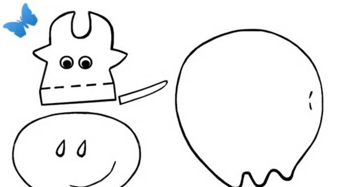 Бык из фетра своими руками: выкройки на елку, схемы, шаблоны, мастер-класс, фото