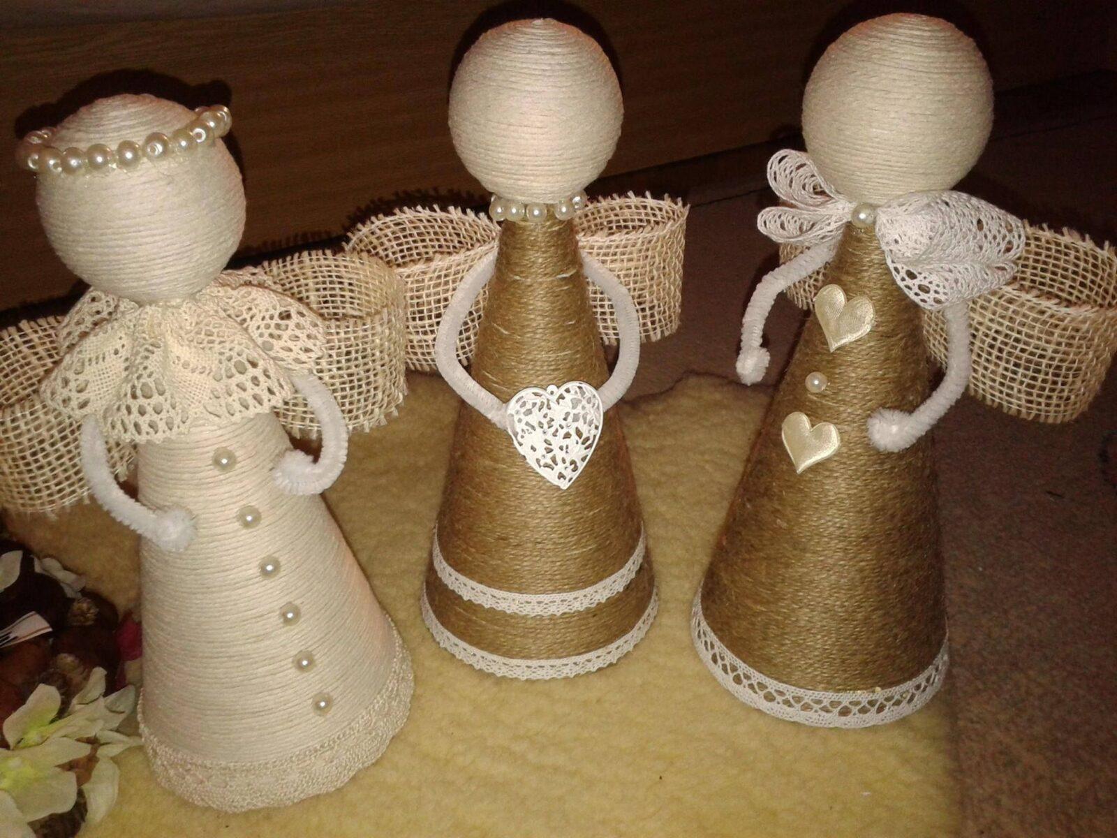 Рождественский ангел своими руками: как сделать поделку, видео, схемы