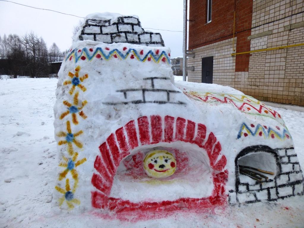 Снежные фигуры 2023 своими руками: для детского сада, школы, легкие, простые