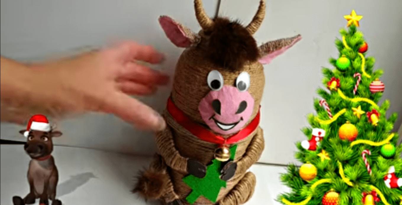 Бык из пластиковых бутылок своими руками: как сделать пошагово