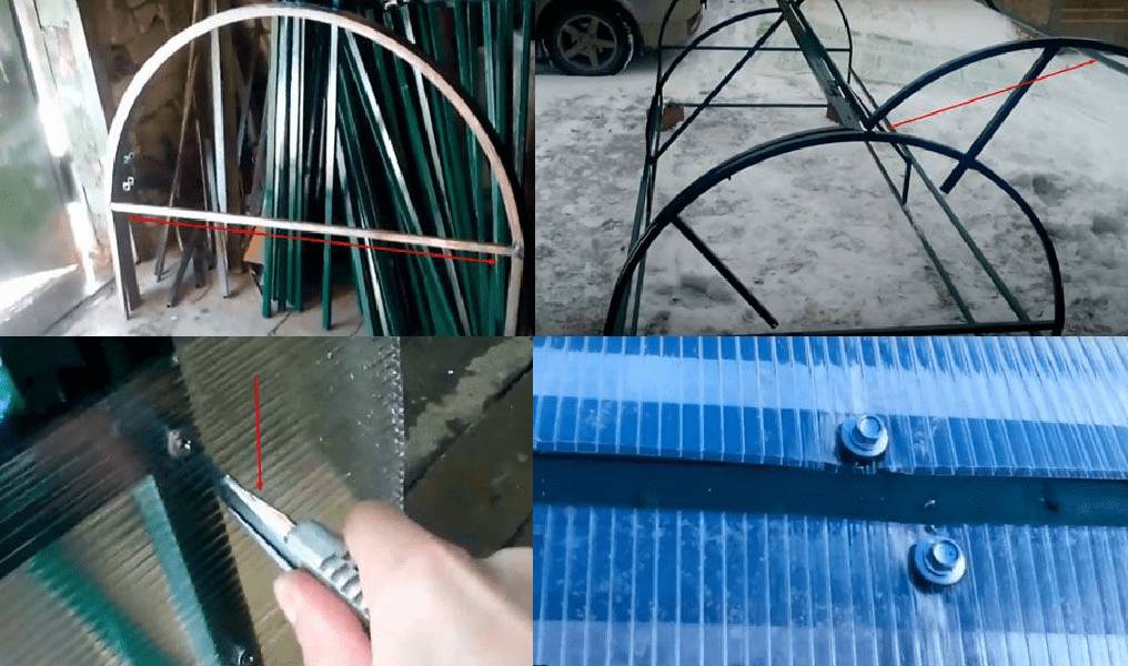 Парник-бабочка: чертежи, размеры, как сделать своими руками