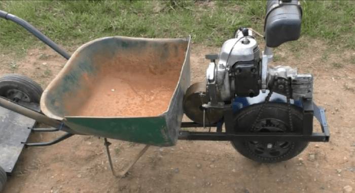 Как сделать мототележку для дачи своими руками