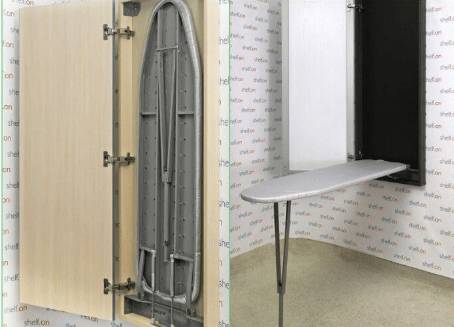 Как сделать гладильную доску своими руками: встроенную, откидную, настенную