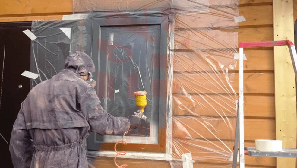 Чем и как покрасить пластиковые окна в белый или другой цвет
