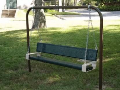 Качели из металла своими руками для дачи: детские, как сделать, чертежи, на подшипниках