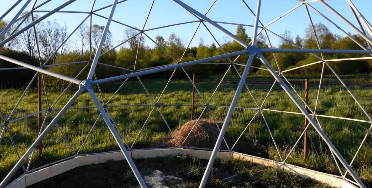 Как сделать купол для бассейна своими руками: для круглого, каркасного, складной