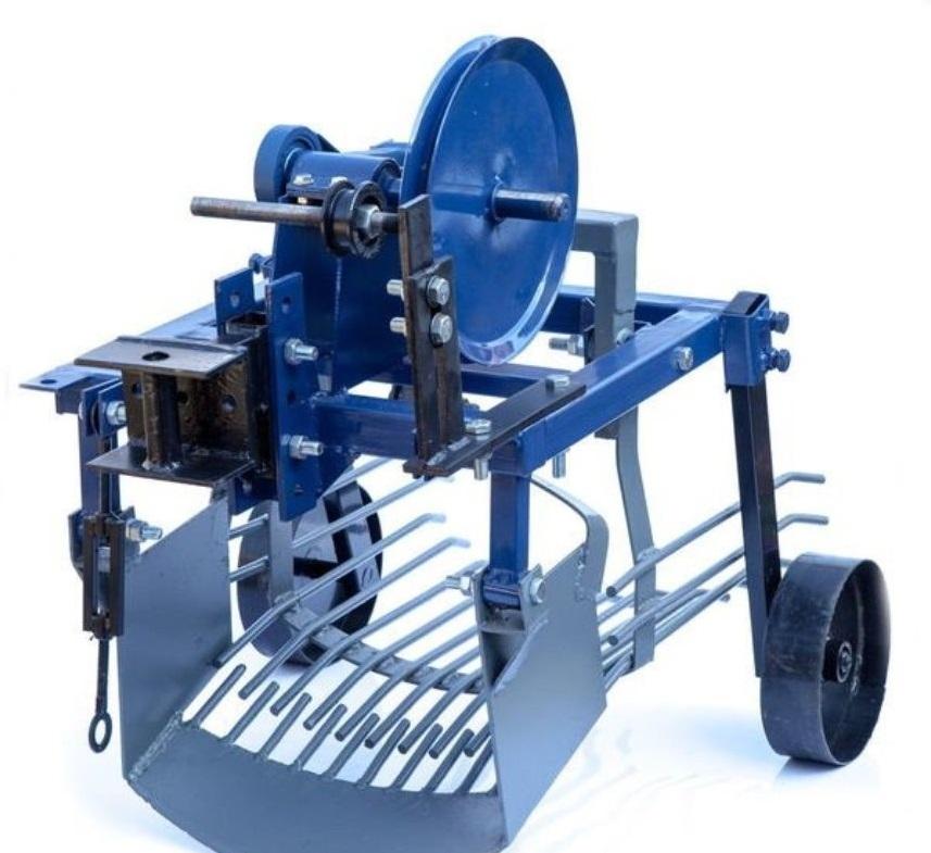 Как сделать и настроить самодельную картофелекопалку для мотоблока