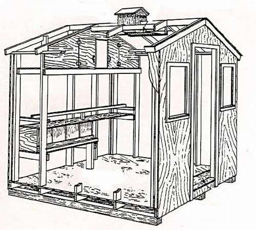 Как правильно построить голубятню своими руками