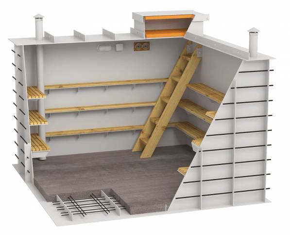 Пластиковый погреб: плюсы и минусы, какой выбрать, установка, фото