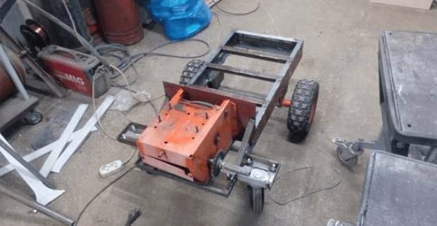 Как сделать мототележку для дачи своими руками