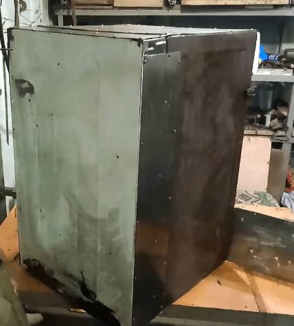 Как сделать коптилку из старой газовой плиты своими руками