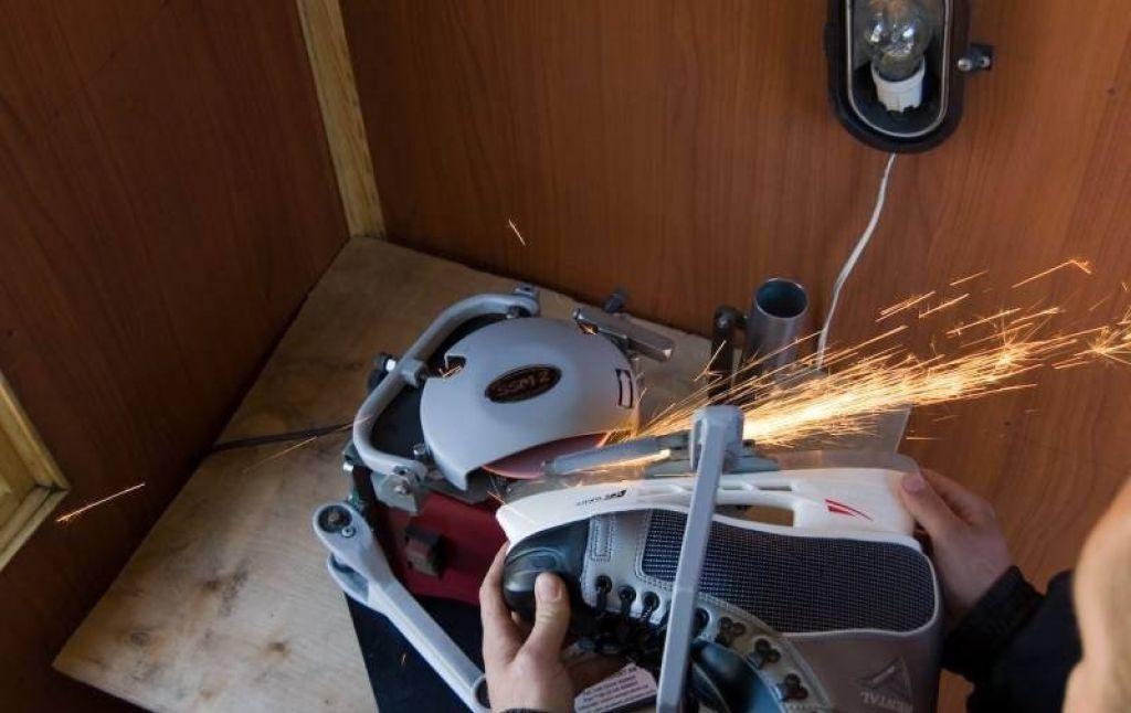 Как правильно точить коньки в домашних условиях: для хоккея, фигурные