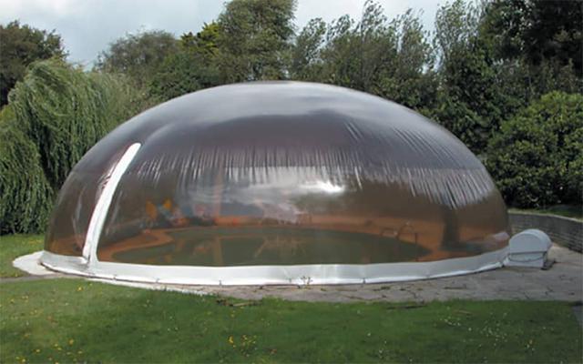 Чем накрыть каркасный бассейн на улице на даче своими руками