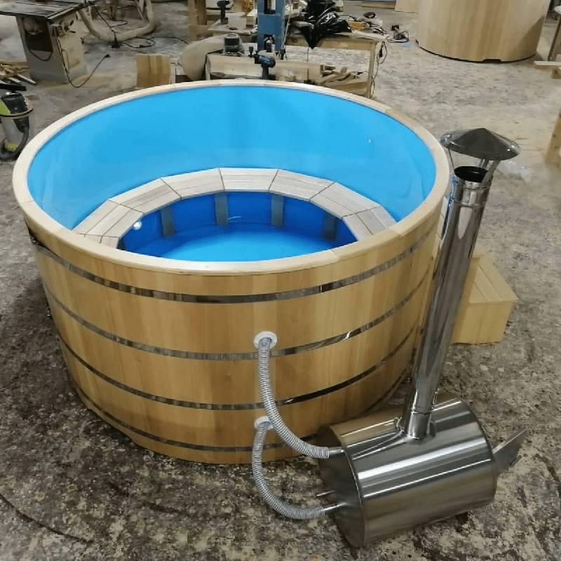 Банный чан: как сделать своими руками на дровах, из металла, чертежи