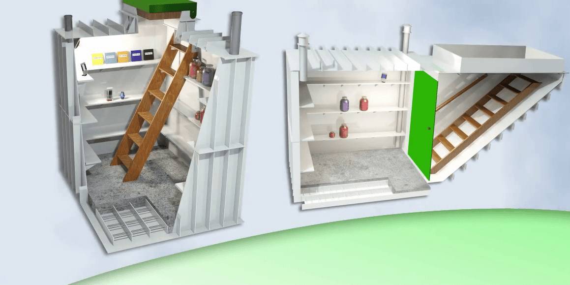 Пластиковый погреб: плюсы и минусы, какой выбрать, установка, фото