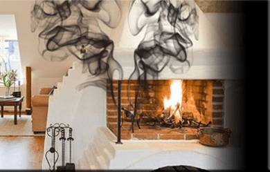 Почему дым из камина идет в комнату