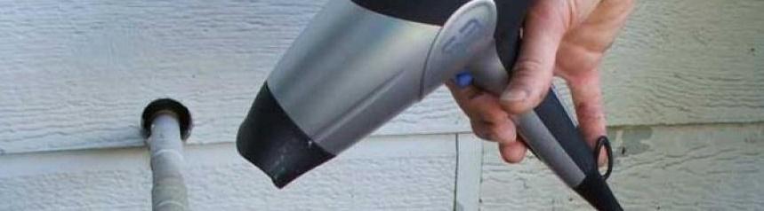 Замерзла канализация в частном доме: как разморозить, на улице