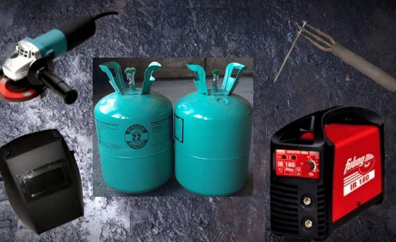 Как сделать коптильню из баллона от фреона своими руками