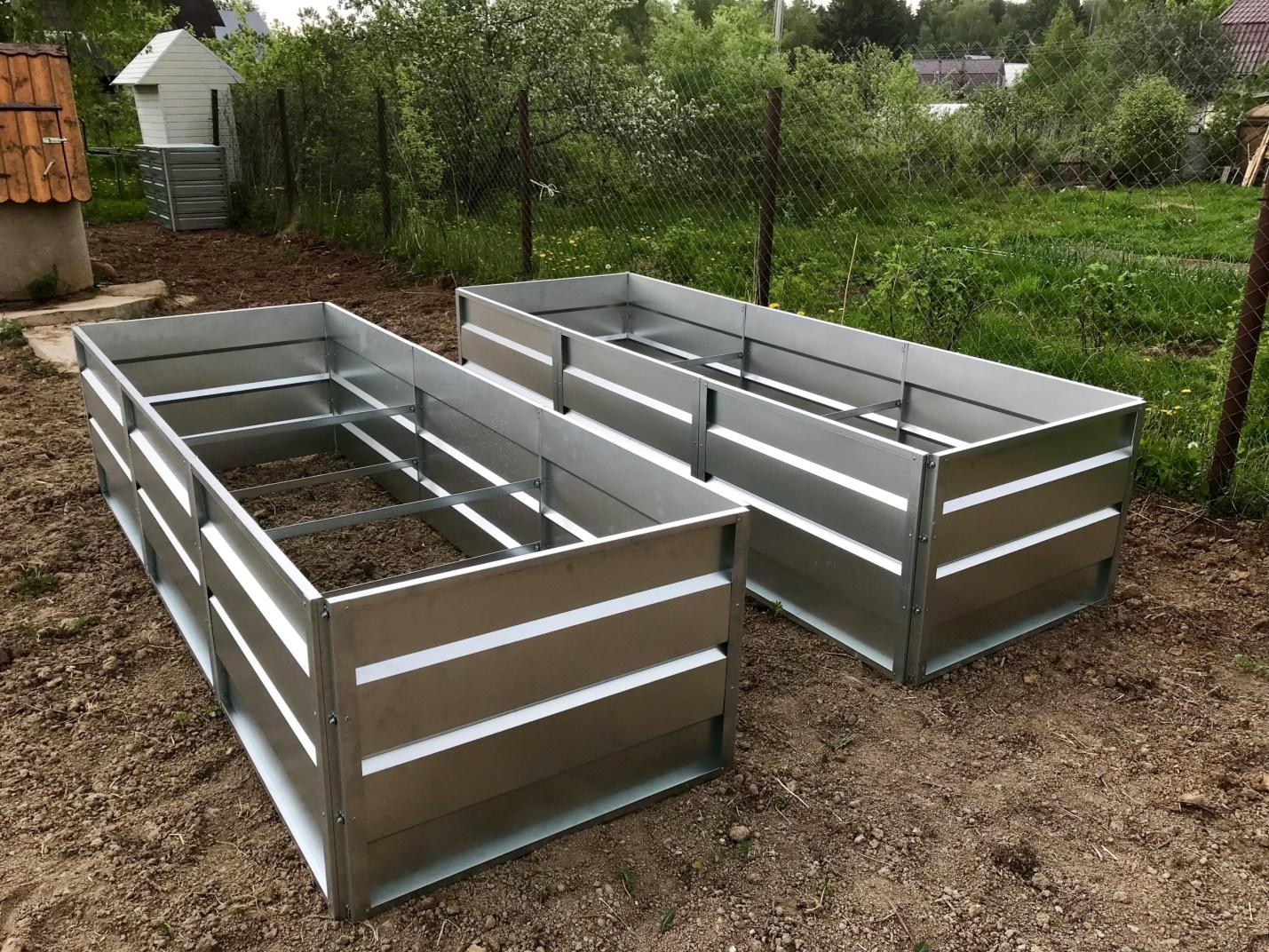 Металлические грядки: как устанавливать, как сделать своими руками, отзывы