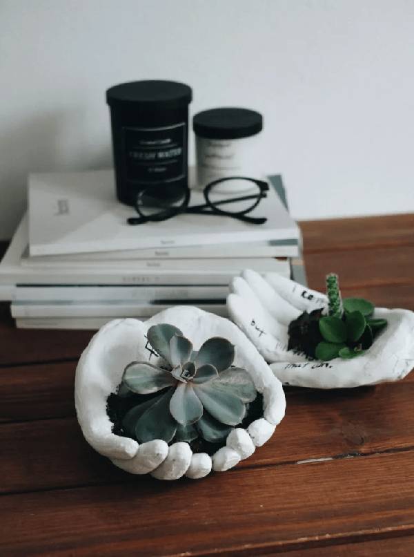 Как сделать кашпо из гипса своими руками