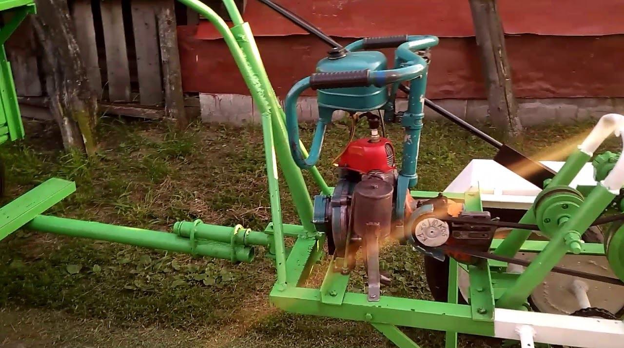 Как сделать культиватор из бензопилы Дружба, Урал своими руками