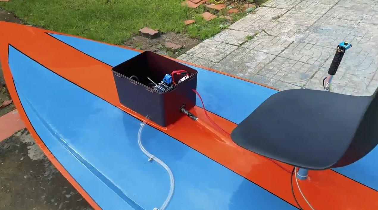 Как сделать лодку из пенопласта своими руками