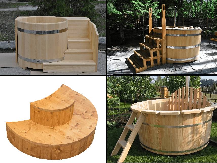 Купель своими руками на даче: деревянная, из бетона, из полипропилена, как сделать