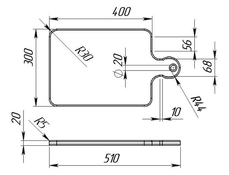 Как сделать разделочную доску из фанеры
