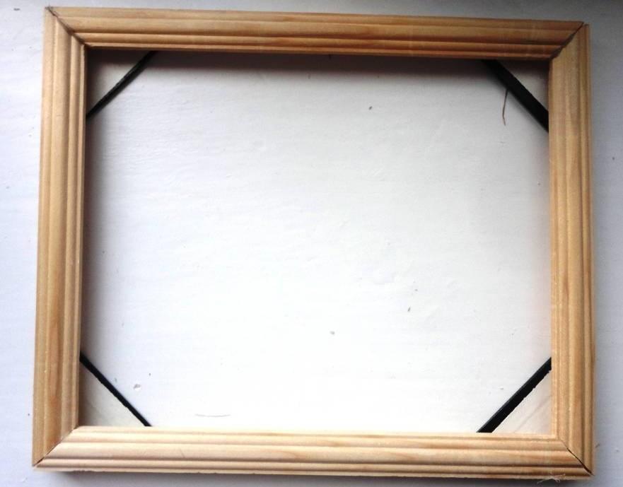 Как правильно сделать рамку для картины своими руками: из дерева, картона, видео