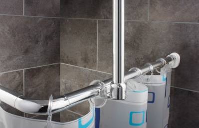 Как правильно установить штангу в ванной для шторы: телескопическую, раздвижную