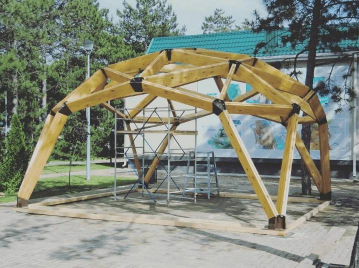 Как сделать шатер своими руками для дачи: бюджетный вариант, из пластиковых труб