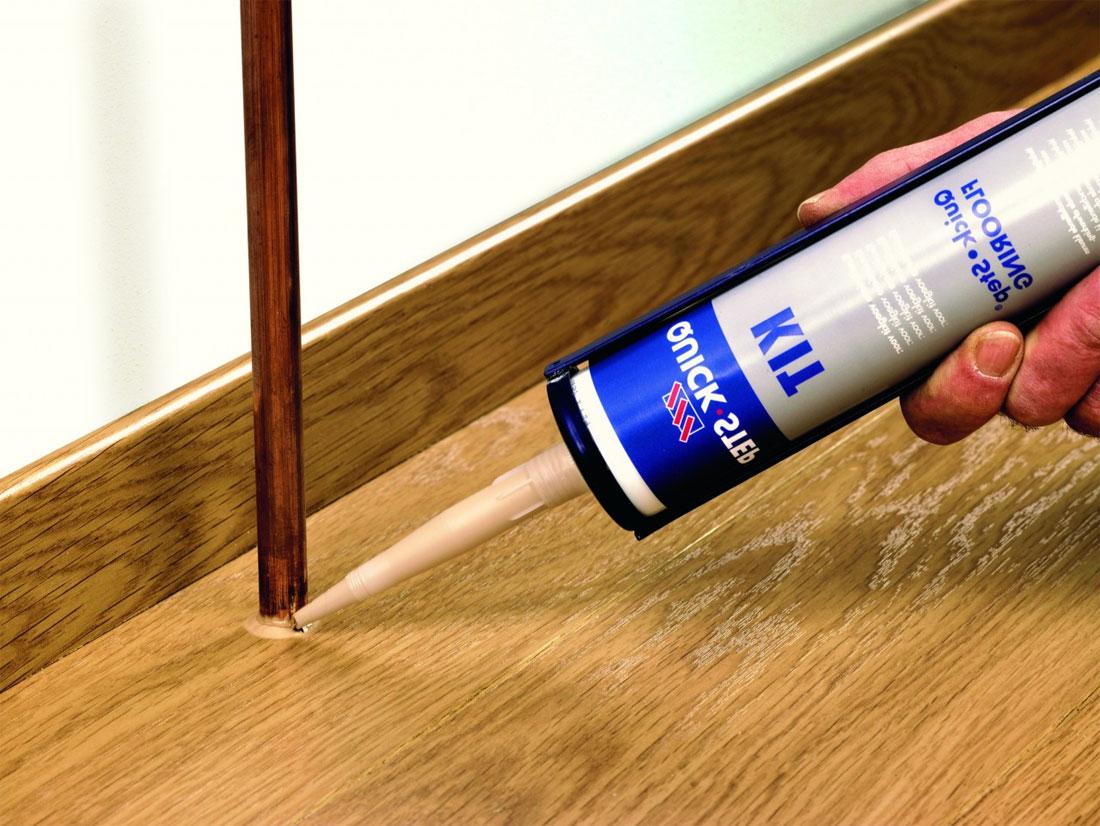 Чем и как заделать скол на ламинате своими руками