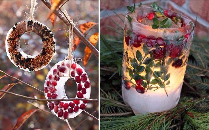 Новогодний двор своими руками: фото, как украсить