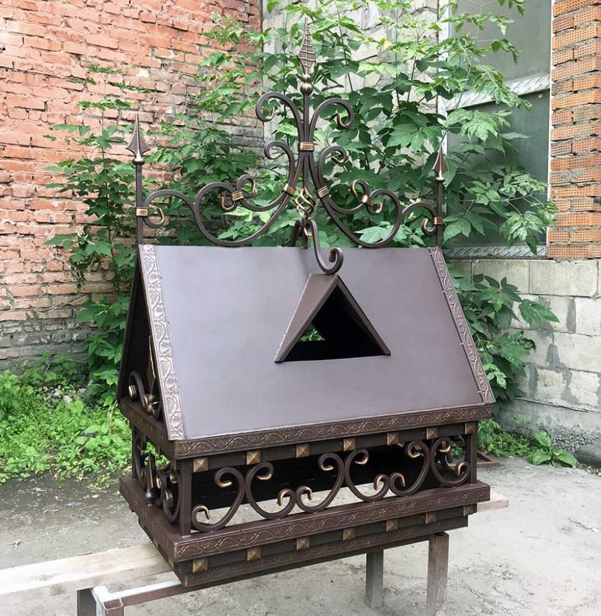 Колпак на дымоход из кирпича своими руками: чертежи с размерами, фото