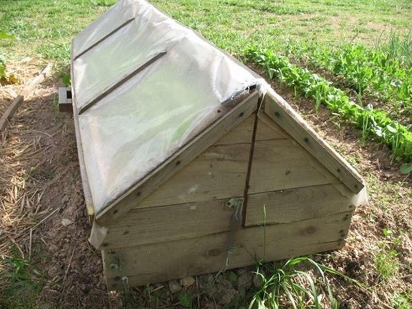 Теплица своими руками из подручных материалов: фото, пошагово, маленькая, видео