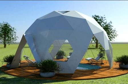 Как сделать купол для бассейна своими руками: для круглого, каркасного, складной