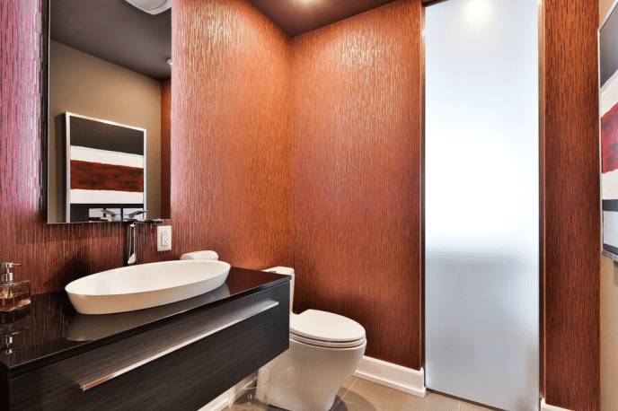 Обои для туалета в квартире: лучшие, как выбрать, фото, дизайн, отделка